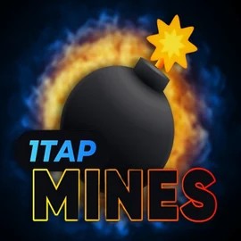 Official Casino Games logo: 1Tap Mines by Turbo Games at X3bet casino