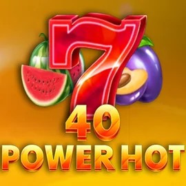 Official Slots logo: 40 Power Hot by Amusnet Interactive at X3bet casino