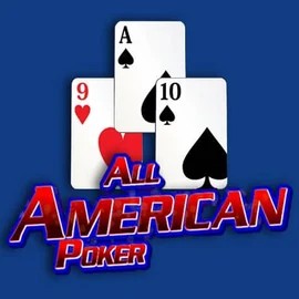 All American Poker slot logo by RTG (Reel Time Gaming) at X3bet casino