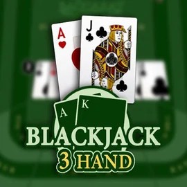 Blackjack 3H (Habanero) slot visual from Habanero available on x3betcasinoo.com