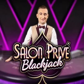 Blackjack Salon Privé slot visual from Ezugi available on x3betcasinoo.com