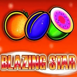 Blazing Star slot logo by Merkur Gaming at X3bet casino