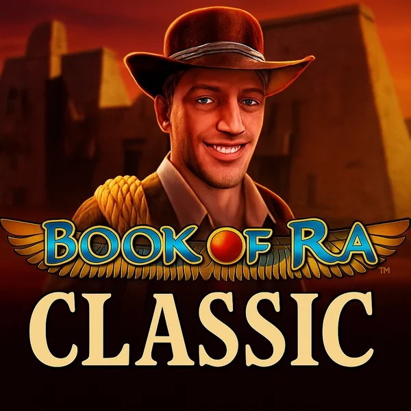 Book of Ra Classic logo – Slots by Novomatic at X3bet casino