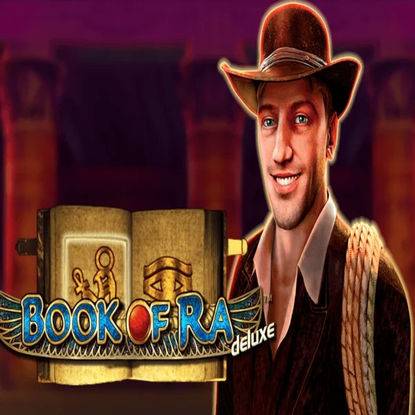Enjoy Book of Ra Deluxe by Novomatic – logo hosted on x3betcasinoo.com