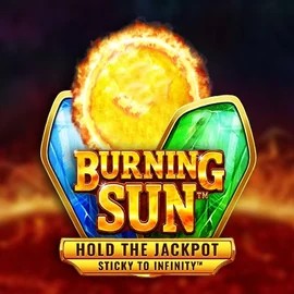 Burning Sun online game logo by Wazdan on x3betcasinoo.com