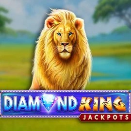 Enjoy Diamond King Jackpots by SpinPlay Games – logo hosted on x3betcasinoo.com