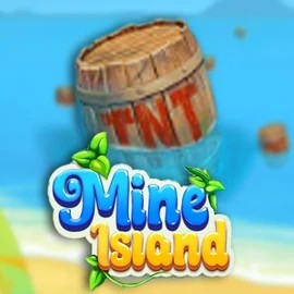 Mine Island online game logo by SmartSoft on x3betcasinoo.com