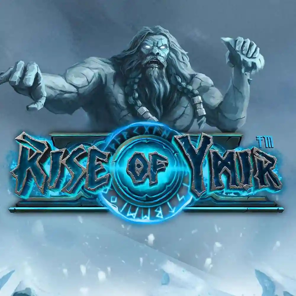 Rise of Ymir slot logo by Hacksaw Gaming at X3bet casino