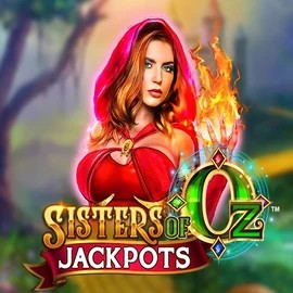 Sisters Of Oz Jackpots by Triple Edge Studios, showcased at x3betcasinoo.com – game logo
